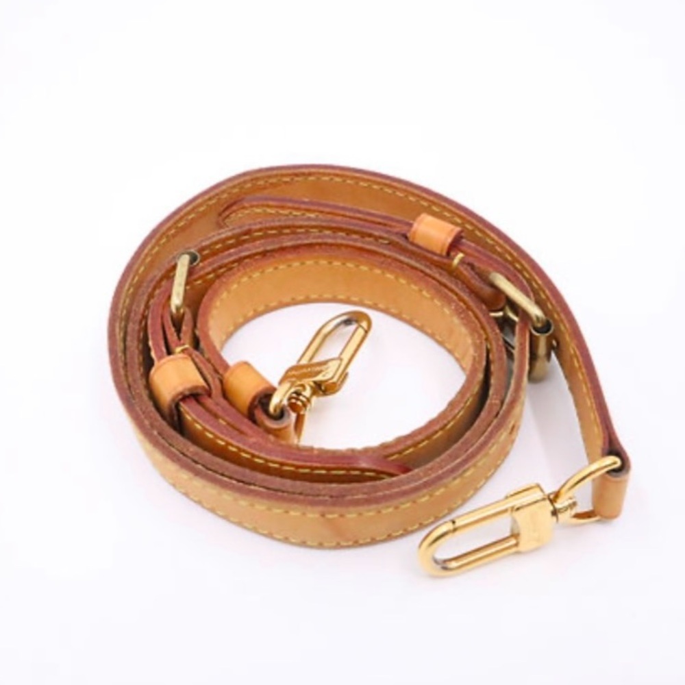 Louis Vuitton Brown Monogram Canvas Speedy Bandoulière Bag with Tan Trim - Picture 9 of 10
